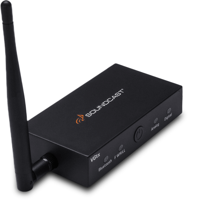 Soundcast VGtx - Bluetooth Konnektivität bis zu 50 Meter